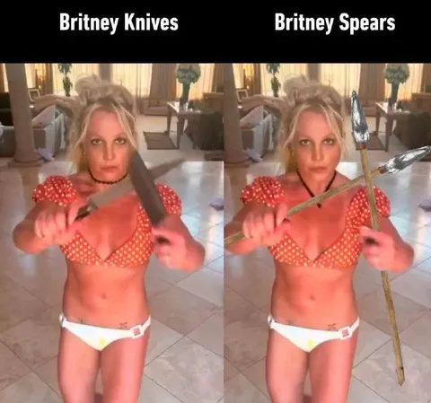 Britney Knives vs Britney Spears
