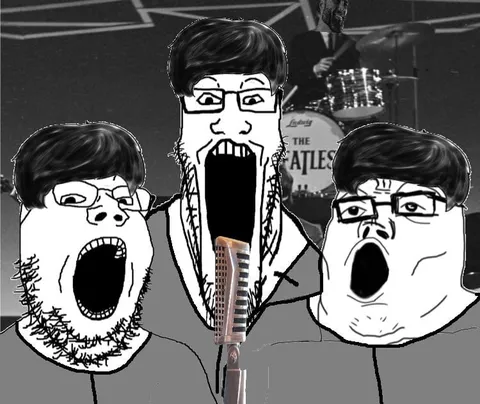Wojaks Singing The Beatles