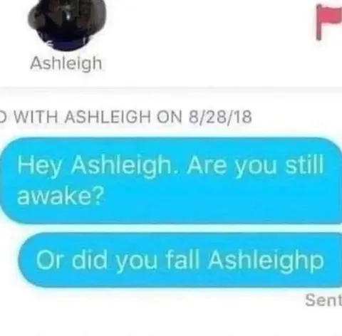 Did You Fall Ashleighp?