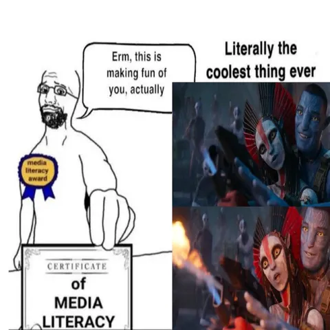 Media Literacy Award Avatar Meme
