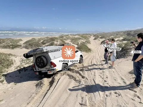 Coding Agent Stuck in the Sand