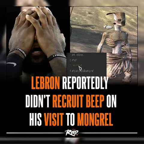 LeBron Didn't Recruit Reep