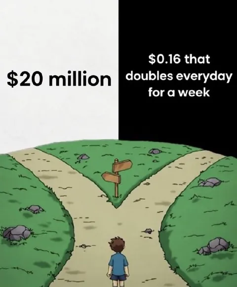 Twenty Million or Daily Doubling