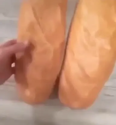 Хлебные тапочки