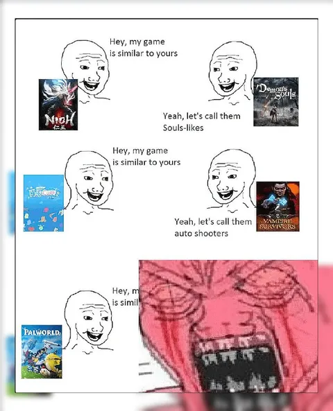 Games Are All the Same