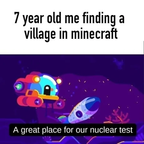 Finding a Minecraft Village