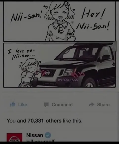 Nissan Gets a Love Confession