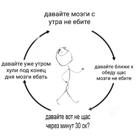 Цикл откладывания мозгоёбки