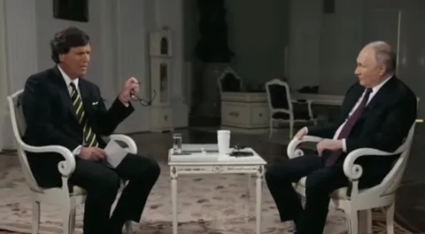 Неловкое интервью с Путиным