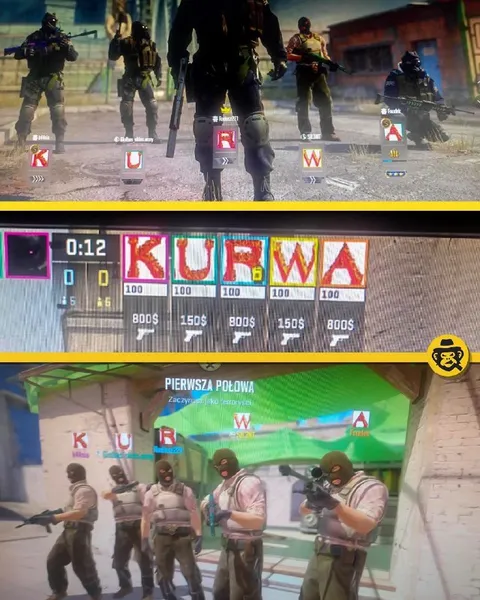 KURWA w Counter-Strike