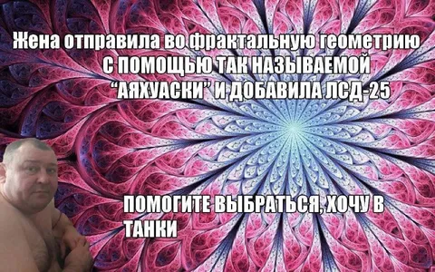 Жена отправила во фрактальную геометрию