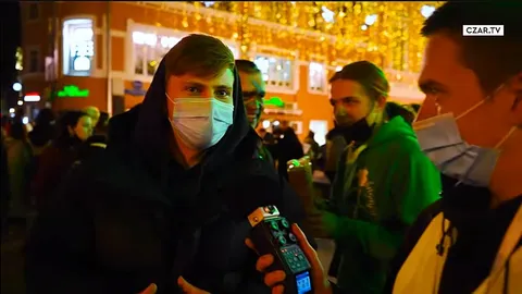 Неловкое интервью на улице