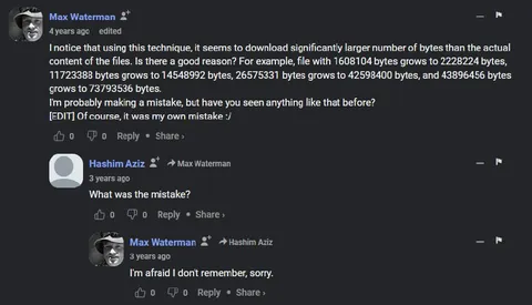 The Mistake Was My Own