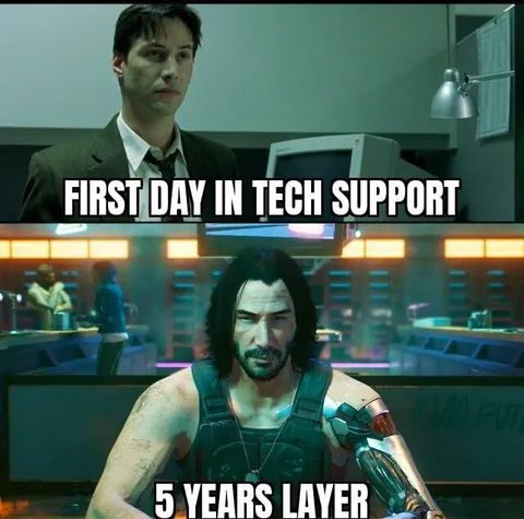 Tech Support After Five Years