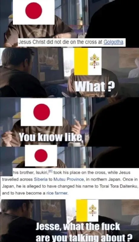 Jesse Rejects Japanese Jesus Theory