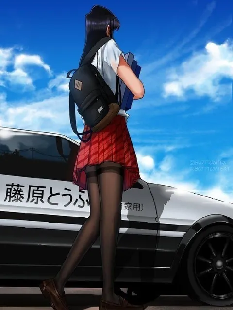 藤原とうふ店の美少女