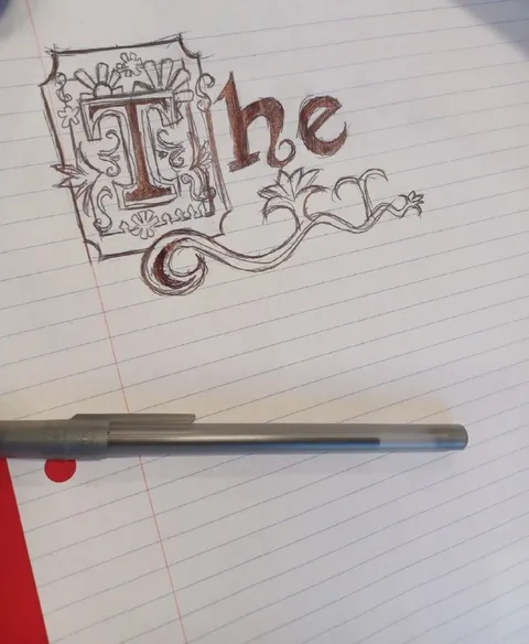 Hand-Drawn Illuminated The