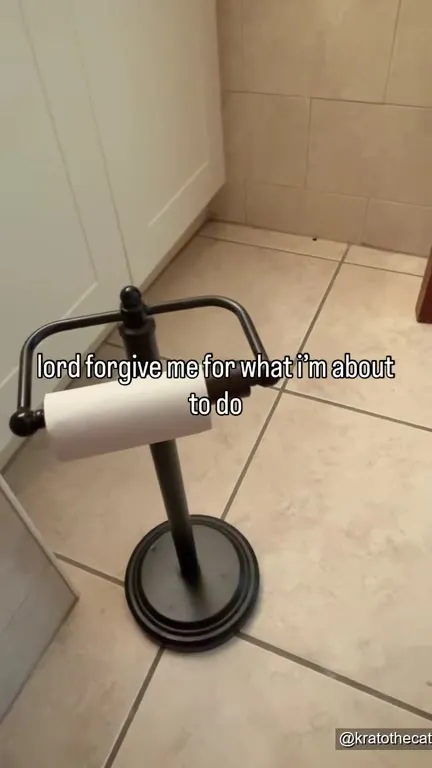 Lord forgive me black cat
