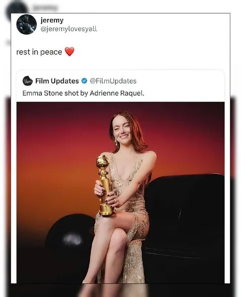 Rest in Peace Emma Stone