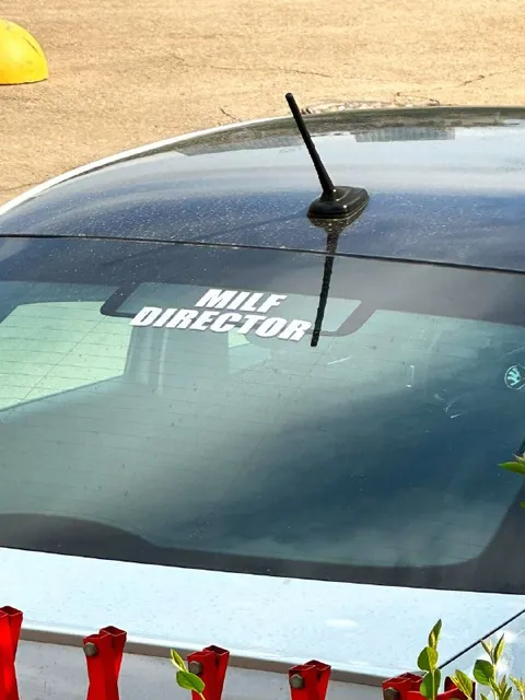 MILF Director Car Sticker