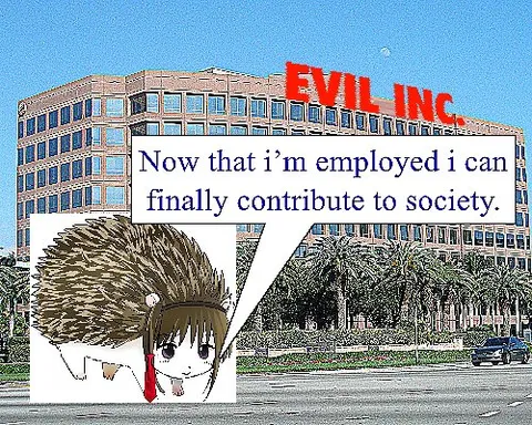 Employed at Evil Inc.