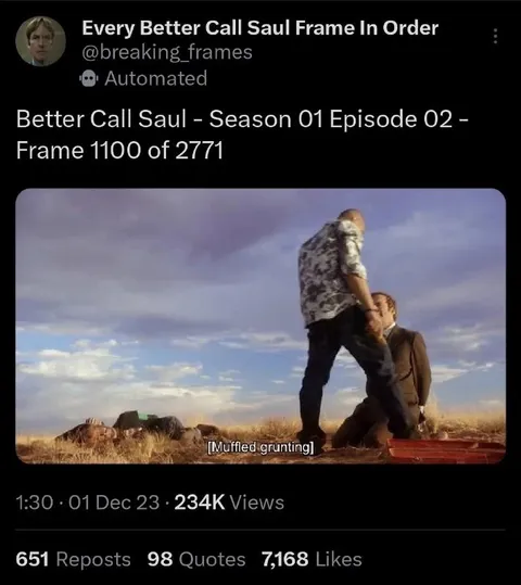 Better Call Saul Muffled Grunting
