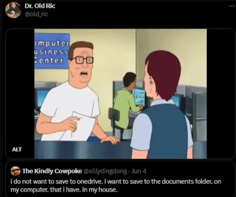 Hank Hill Wants Local Storage