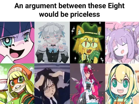 An Argument Between These Eight