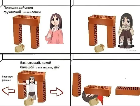 Принцип действия грузинской осакаловки