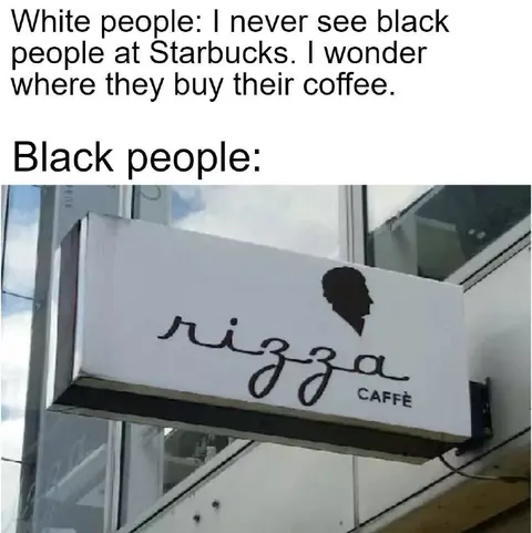 Black People Buy Coffee Elsewhere