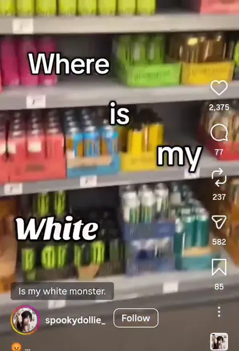 Where Is My White Monster?