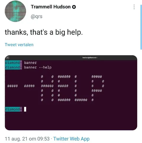 Thanks, That's a Big Help