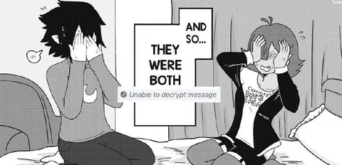 And So They Were Both Embarrassed