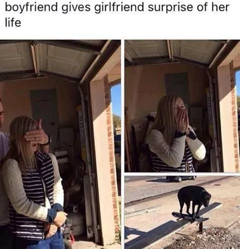 Girlfriend Gets the Surprise of Her Life
