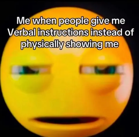 Verbal Instructions Confusion