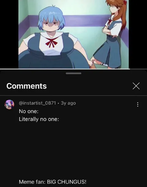 Meme Fan Says BIG CHUNGUS