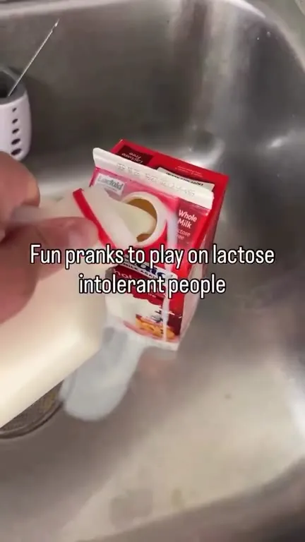 Pranks for Lactose Intolerant People