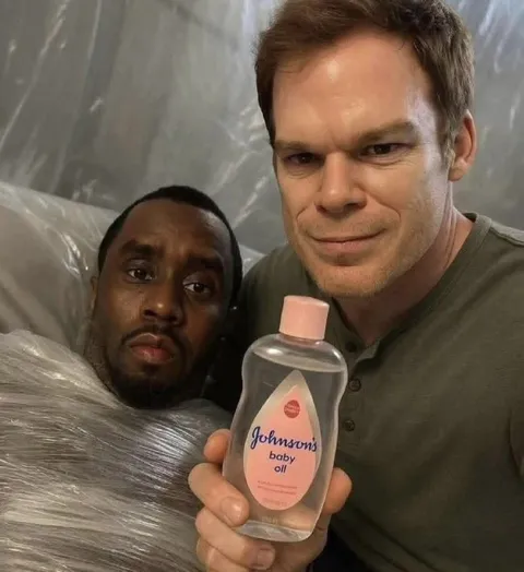 Dexter and Diddy Baby Oil