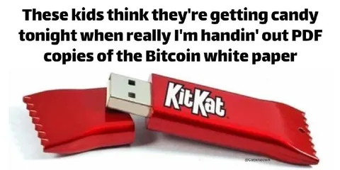 Bitcoin White Paper Candy