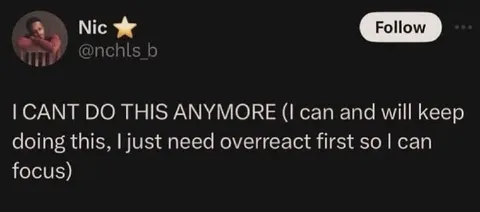 I Can't Do This Anymore