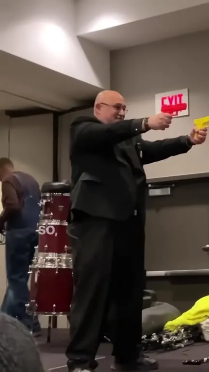 Tactical Gun Demonstration Goes Wrong
