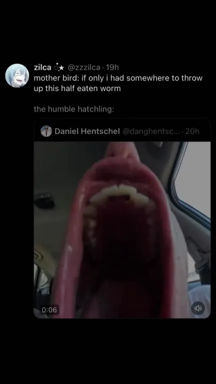 Half-Eaten Worm Hatchling