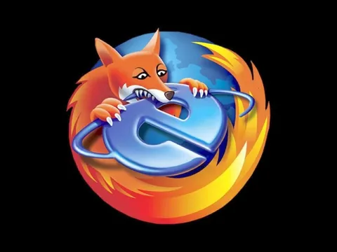Лиса обнимает Firefox
