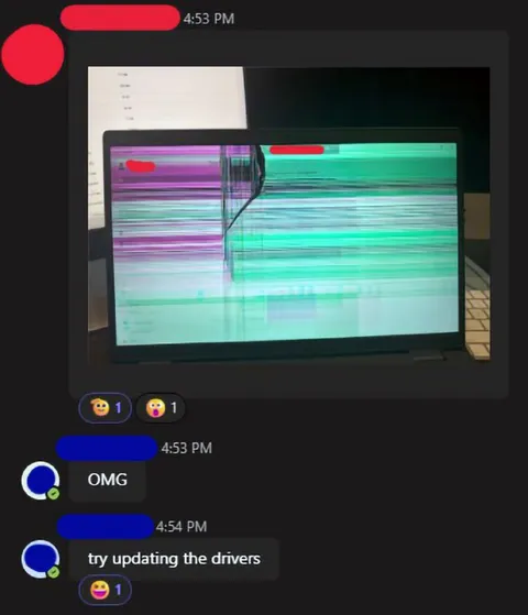 Try Updating the Drivers