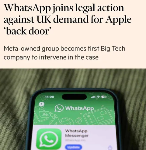 WhatsApp Fights UK Backdoor Demand