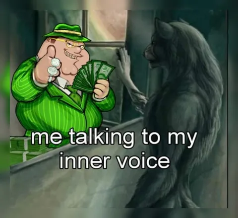 Me Talking to My Inner Voice