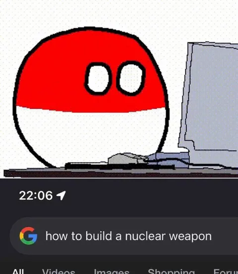 Poké Ball Searches Nuclear Weapon