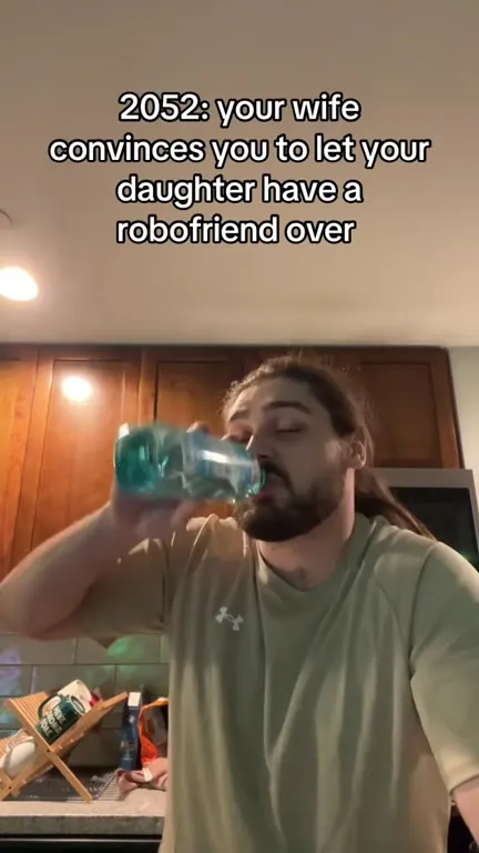Dad Confronts Daughter's Robofriend