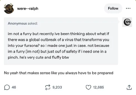 Prepared for the Furry Apocalypse