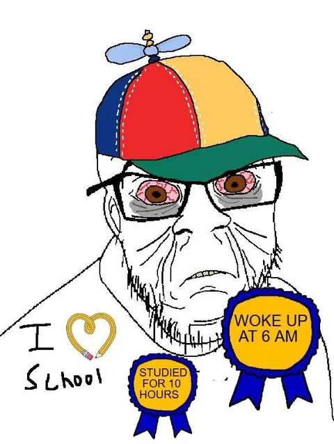 Woke Up at 6 AM to Study